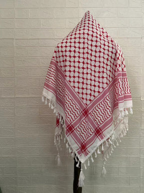 YJY 125*125cm Four-sided tassel square scarf