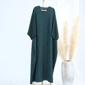 LRDB005   （abaya+hijab)Fashion jacquard dress