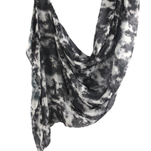 WJ001  Printed Tie-Dye Polyester Long Hijab