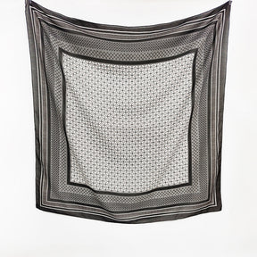 G1045 110*110cm  Quick-Dry Sun-Shading Voile Printed Square Scarf
