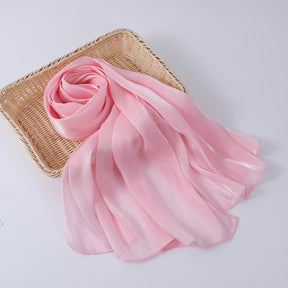 G690  Bright silk fabric breathable cool hijab
