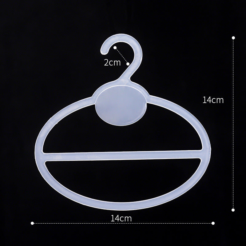 Perchero para bufandas n.° 5508 de 13 cm, para tienda de ropa, perchero de plástico grueso para almacenamiento de bufandas, toallas y ropa