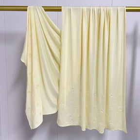 JBYH01  Plain Soft Versatile Liquid Jersey Embossed Hijab