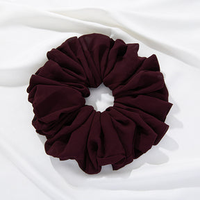 WJA299  Large size ladies' big head bouquet chiffon large intestine circle hairband