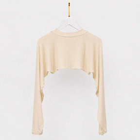 JB000  Plain Mercerized Cotton Shoulder Sun Arm Sleeves
