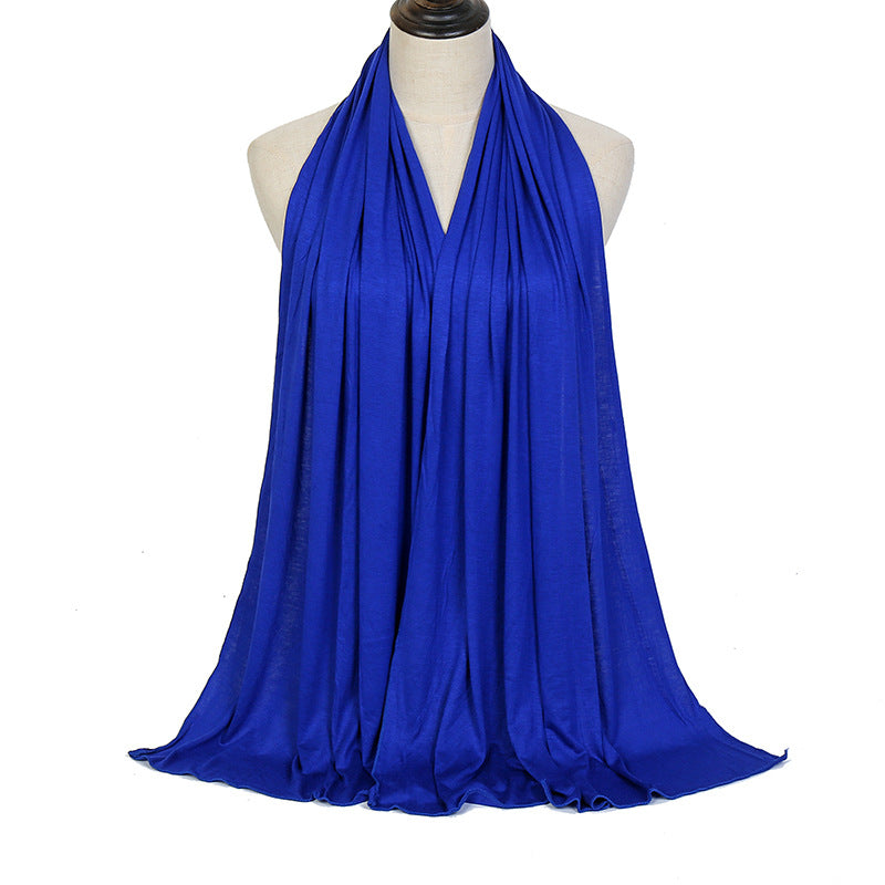 YW125  Modal solid color long scarf
