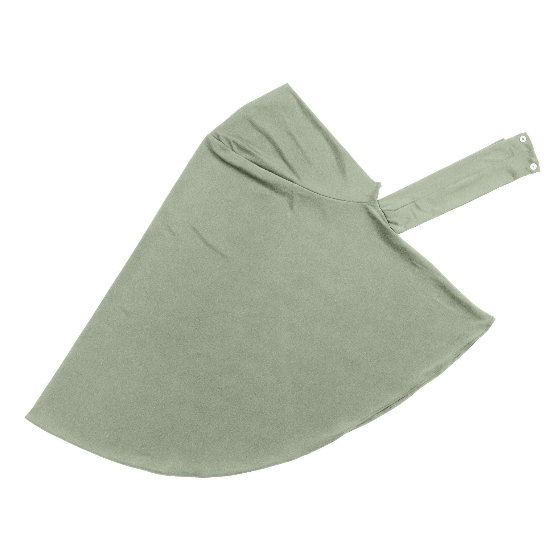 JB006  Button Neck Liquid Jersey Hijab Cap