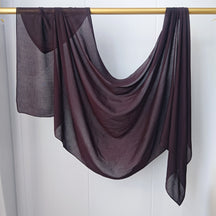 JBWJ002  30S Modal Breathable Plain Single Stitch Hijab