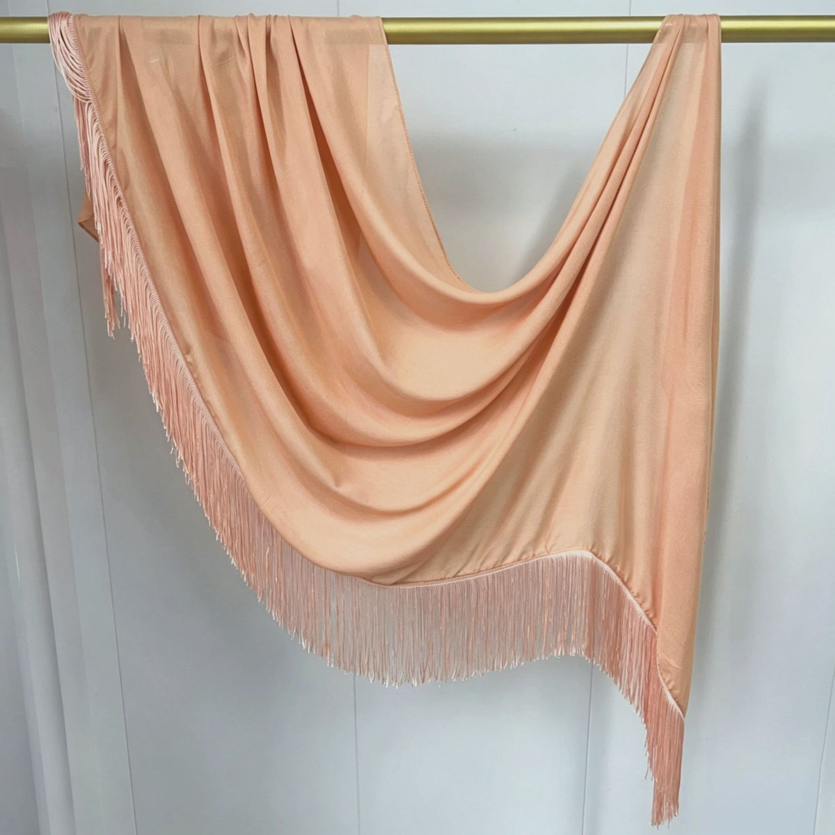 流苏花边 Plain Modal Hijab - Color Option