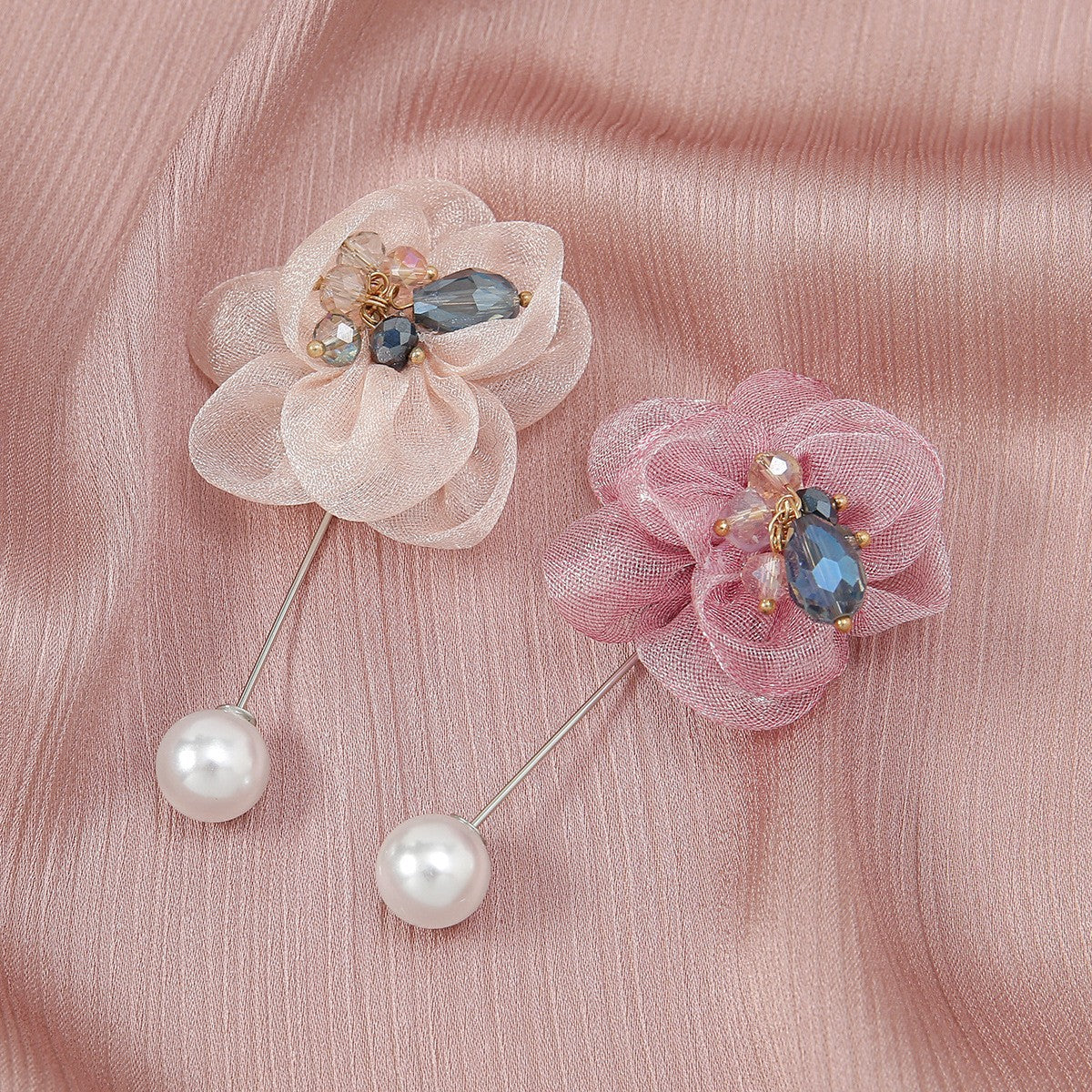 BZ384 Pearl Straight Headband Pin hijab pin Pin hijab tudung plain hijab tudung/tudung printed hijab
