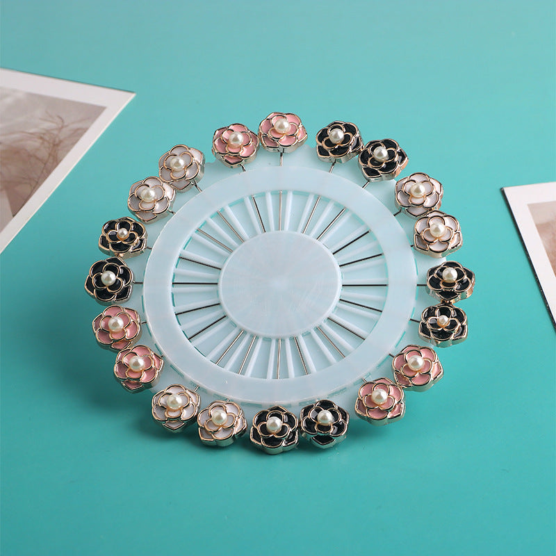Z-1062  Hijab Buckle Brooch Styling Large-Head Pin