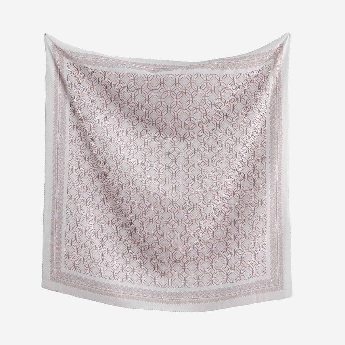 SM013  110*110cm Printed Voile Sun-Shading Square Scarf