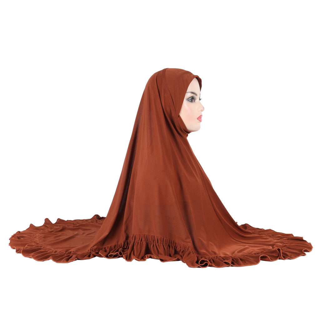 H320 plain instant hijab