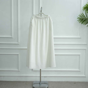 LR1100+LR1101  Elegant Top Paired with Fashion Skirt