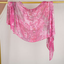 DL001  Double-Sided Modal Printed Single-Stitch Right-Angle Rolled-Edge Hijab