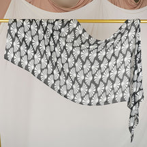 DL001  Double-Sided Modal Printed Single-Stitch Right-Angle Rolled-Edge Hijab