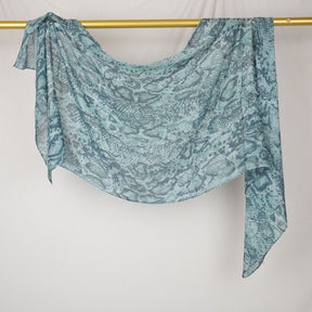 DL002  Double-Sided Modal Printed Single-Stitch Right-Angle Rolled-Edge Hijab