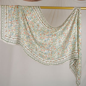 DL001  Double-Sided Modal Printed Single-Stitch Right-Angle Rolled-Edge Hijab