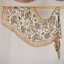 DL001  Double-Sided Modal Printed Single-Stitch Right-Angle Rolled-Edge Hijab
