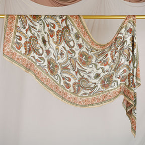 DL001  Double-Sided Modal Printed Single-Stitch Right-Angle Rolled-Edge Hijab
