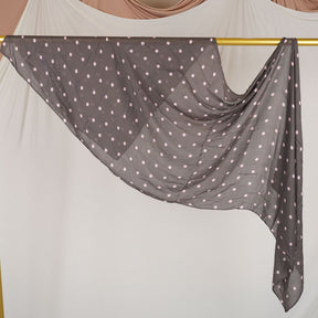 DL001  Double-Sided Modal Printed Single-Stitch Right-Angle Rolled-Edge Hijab