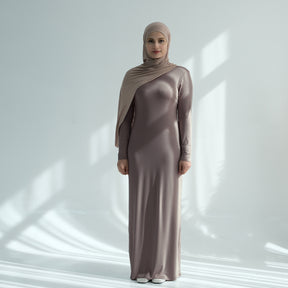 LR933  Solid color modal cotton dress