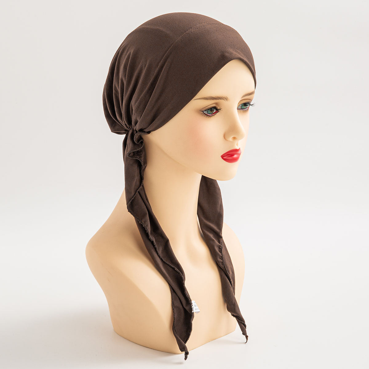 HX-01  Solid color headscarf Muslim women's hat