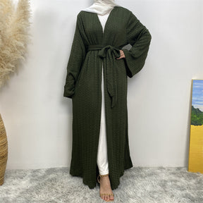 1955-1  Minimalist Knit Sweater Cardigan for Fall & Winter