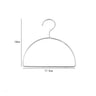 6 - Silver - Semicircle