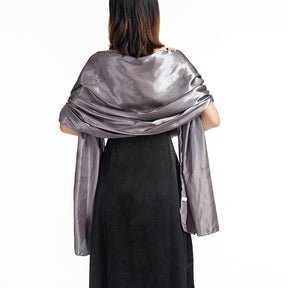 M20070 plain satin Shawl