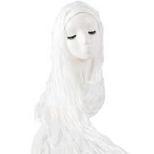 WJZH09  Plain Solid Polyester Crinkle Hijab with Inner Cap Set
