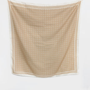 G1045 110*110cm  Quick-Dry Sun-Shading Voile Printed Square Scarf