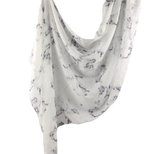 WJ001  Printed Tie-Dye Polyester Long Hijab