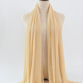 G50 132 warna Tudung chiffon mutiara