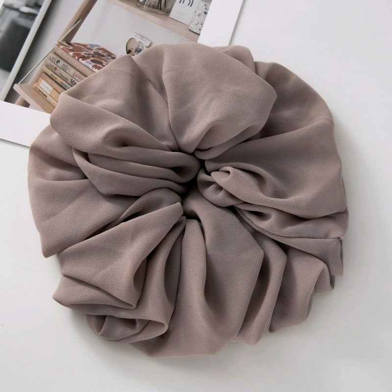 WJA31  Women's chiffon large intestine ring hair tie
