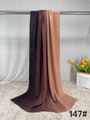 HY013 Printed modal Muslim hijab