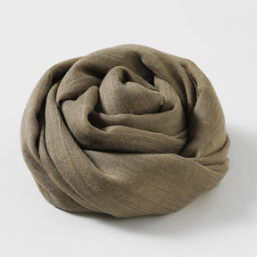 MM02 Women's solid color cotton and linen scarf