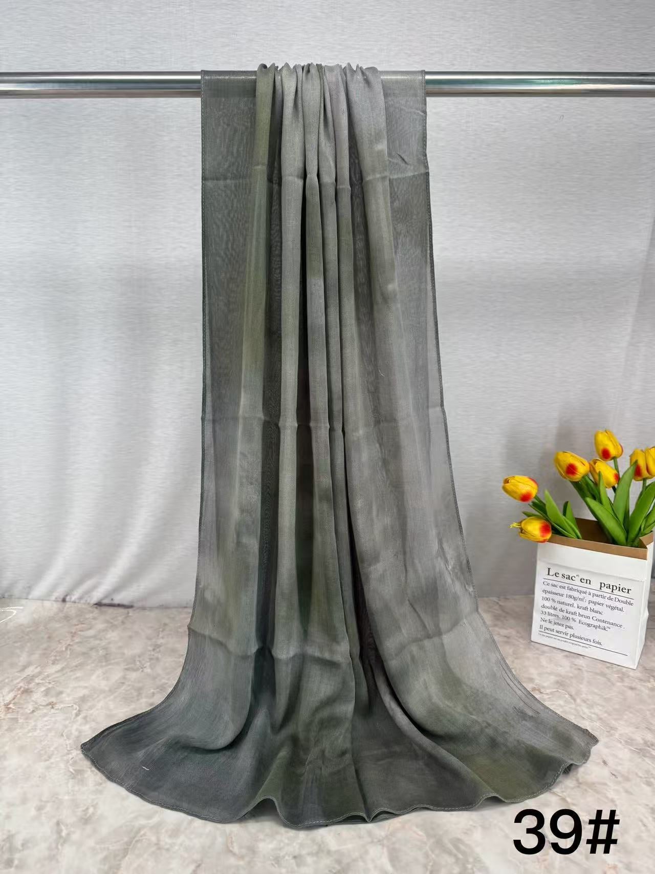 HY013 Soft & Breathable Single Needle Modal Hijab