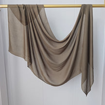 JBWJ002  30S Modal Breathable Plain Single Stitch Hijab