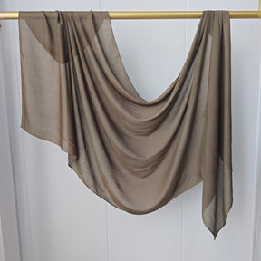 JBWJ002  30S Modal Breathable Plain Single Stitch Hijab