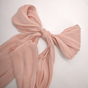 JS005  Island Satin Crepe Long Scarf