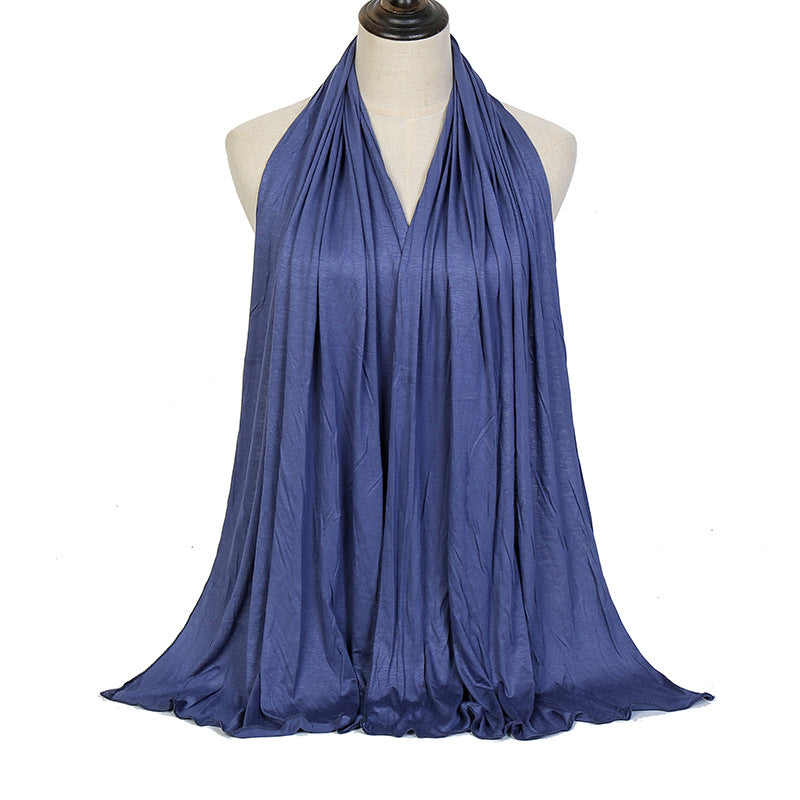 YW125  Modal solid color long scarf