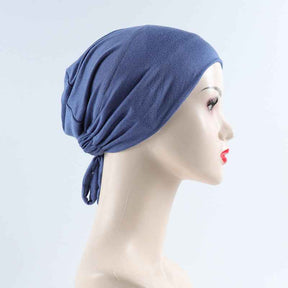 G299 Stretch Mercerized Cotton Lined Cap with Adjustable Strap - MOQ:10