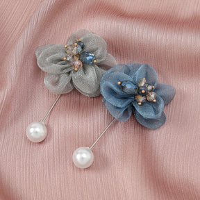 BZ384 Pearl Straight Headband Pin hijab pin Pin hijab tudung plain hijab tudung/tudung printed hijab