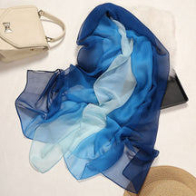 h-320  Georgette Chiffon Scarf Plain & Printed Hijab Series