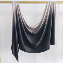 YTHBJB  Gradient Liquid Jersey Hijab, Ombre Knit Headscarf, Soft Fluid Wrap