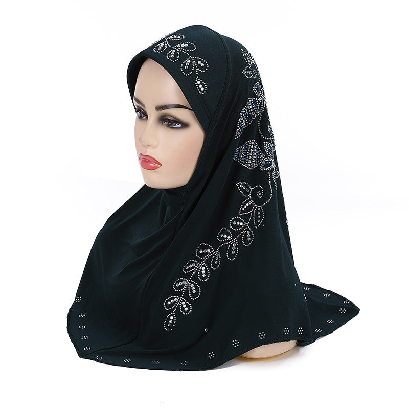 H102 instant hijab turban hat