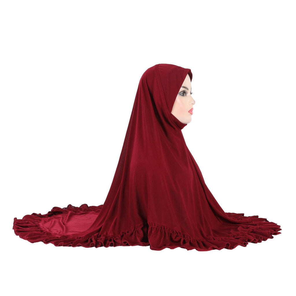 H320 plain instant hijab