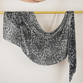 DL002  Double-Sided Modal Printed Single-Stitch Right-Angle Rolled-Edge Hijab