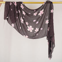 DL001  Double-Sided Modal Printed Single-Stitch Right-Angle Rolled-Edge Hijab